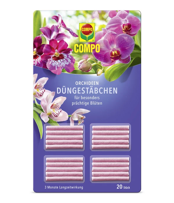 COMPO Düngestäbchen Für Orchideen, 20 Stück 1 COMPO Düngestäbchen Für Orchideen, 20 Stück