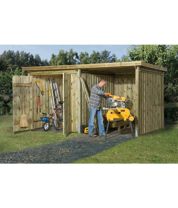 Weka Lagerhaus 607 Variante 2, Ca. B408/H214/T318 Cm 1 Weka Lagerhaus 607 Variante 2, Ca. B408/H214/T318 Cm