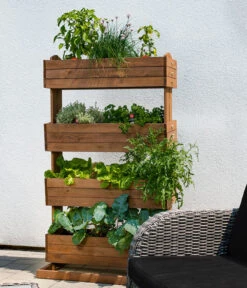 Hecht Hochbeet Cube 4, Ca. B82/H145/T50 Cm -Angebote Pflanz Lust Store 3060399 WE MO 001 HechtHochbeetCube4NEU