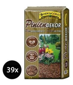 Ziegler Bodengold Piniendekor, 15-25 Mm, 39 X 60 Liter