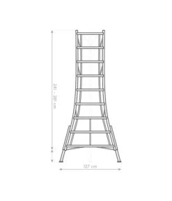 Niwaki 3-Holm-Gartenleiter Höhenverstellbar -Angebote Pflanz Lust Store 6610349 WE DE 001 50North3HolmGartenleiter