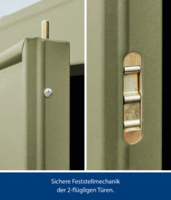 Hörmann Berry-Gerätehaus Modern-P Typ 2, Ca. B247,9/H232,3/T283,4 Cm -Angebote Pflanz Lust Store 6670244 WE DE 006 HoermannMetallgeraetehaus