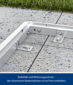 Hörmann Berry-Gerätehaus Modern-P Typ 2, Ca. B247,9/H232,3/T283,4 Cm -Angebote Pflanz Lust Store 6670244 WE DE 008 HoermannMetallgeraetehaus