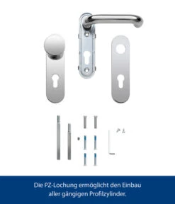 Hörmann Wechselgarnitur PZ-Ausführung Edelstahl Poliert -Angebote Pflanz Lust Store 6675821 WE DE 002 HoermannDrueckergarnitur