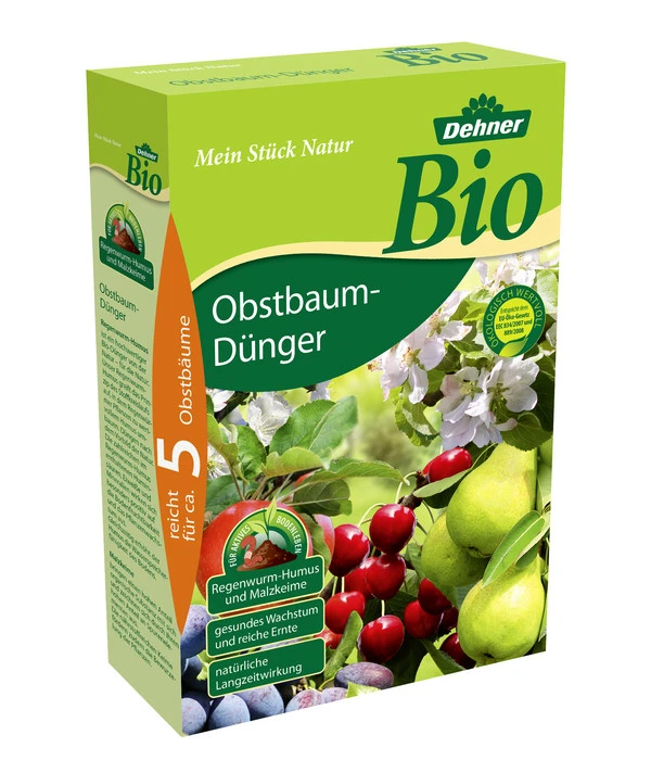 Dehner Bio Obstbaum-Dünger, 1,5 Kg 1 Dehner Bio Obstbaum-Dünger, 1,5 Kg