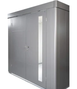 Biohort Gerätehaus Neo 3D, Quarzgrau/silber -Angebote Pflanz Lust Store 6885255 WE DE 005 BiohortGeraetehausNeo