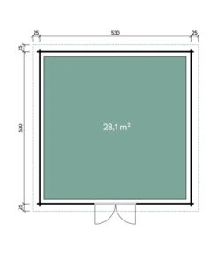 Wolff Finnhaus Gartenhaus Malmö 44-G -Angebote Pflanz Lust Store 6930432 WE DE 001 FinnhausBBHMalmoe44G