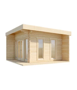 Wolff Finnhaus Gartenhaus Aalborg 70-B XL, Ca. B470/H280/470 Cm