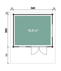Wolff Finnhaus Gartenhaus Nordkap 70-A -Angebote Pflanz Lust Store 6930697 WE DE 001 FinnhausBBHNordkap70A