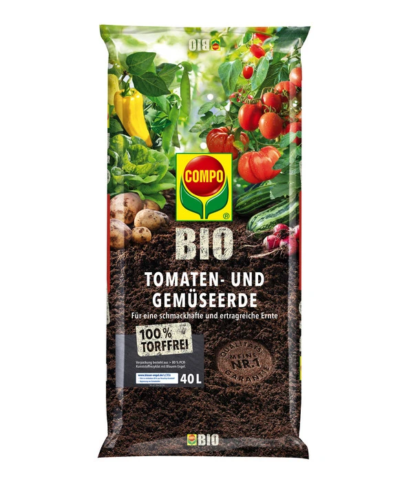 COMPO BIO Tomaten- Und Gemüseerde 1 COMPO BIO Tomaten- Und Gemüseerde