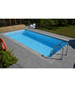 Summer Fun Styroporbecken-Set Mit Edelstahlleiter